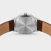 Aurenox Meridian Black Dial Leather Watch