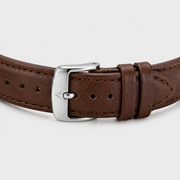 Aurenox Meridian Black Dial Leather Watch