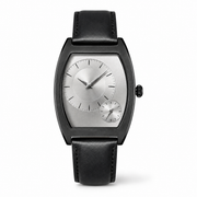 Black Tonneau Small Seconds Watch