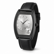 Black Tonneau Small Seconds Watch