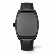 Black Tonneau Small Seconds Watch