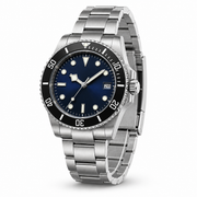Blue Dial Diver Bracelet Watch
