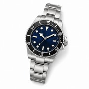 Blue Dial Diver Bracelet Watch