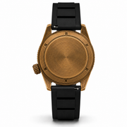 Bronze Orange Diver Rubber Watch