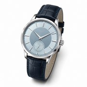 Ice Blue Small Seconds Leather Watch