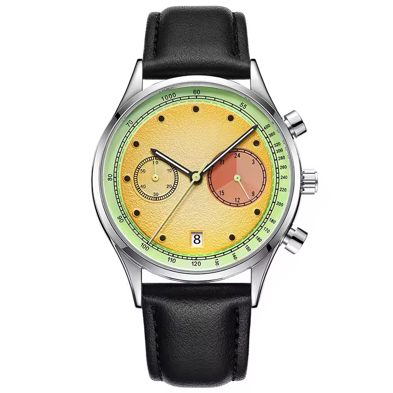 STARPERISH Color Dial Automatic Calendar Watch