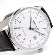 E-Watch74 Mechanical Calendar Leather Watch