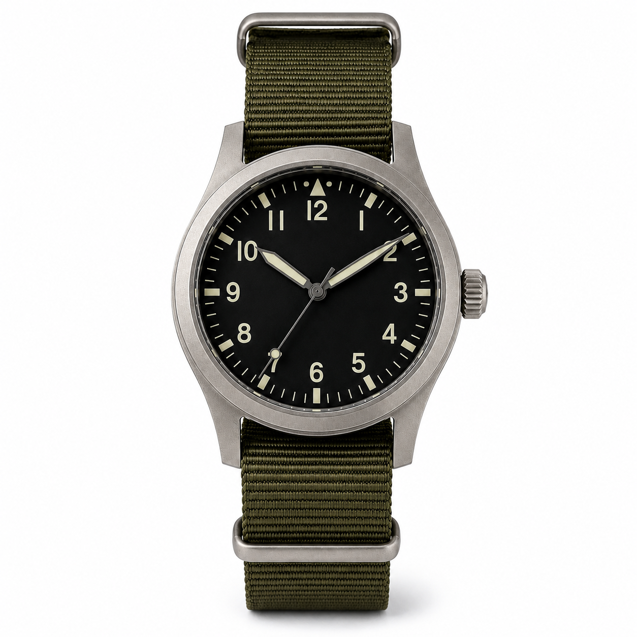 Olive Field Nylon Watch
