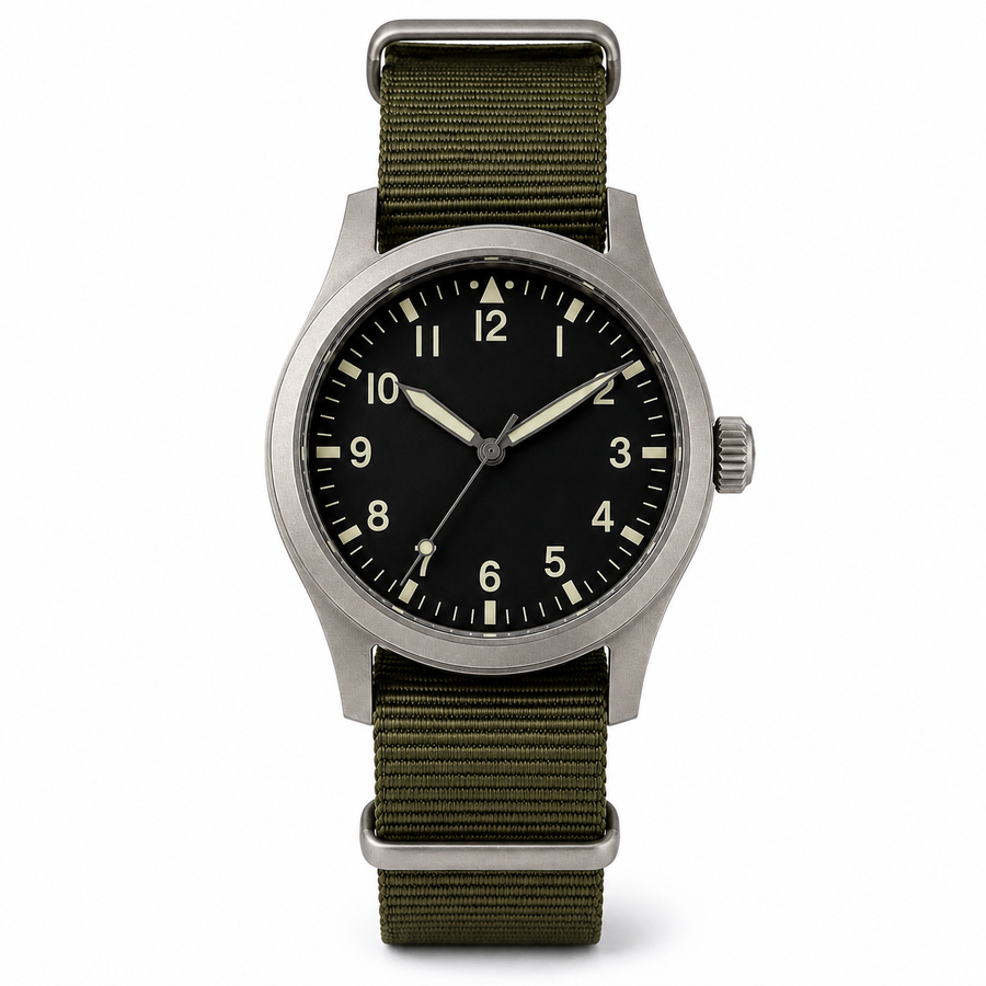 Olive Field Nylon Watch