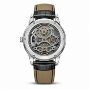 Openwork Mechanical Leather Watch