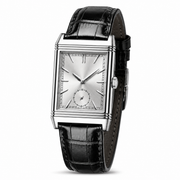 Rectangular Small Seconds Leather Watch