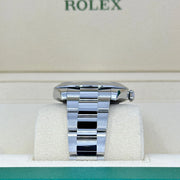 Datejust 41mm Blue Dial Smooth Bezel Oyster Bracelet Steel Watch 126300