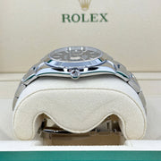Datejust 41mm Blue Dial Smooth Bezel Oyster Bracelet Steel Watch 126300