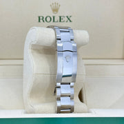 Datejust 41mm Blue Dial Smooth Bezel Oyster Bracelet Steel Watch 126300