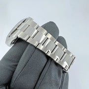 Datejust 41mm Blue Dial Smooth Bezel Oyster Bracelet Steel Watch 126300