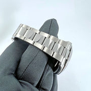 Datejust 41mm Blue Dial Smooth Bezel Oyster Bracelet Steel Watch 126300
