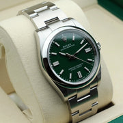 Oyster Perpetual 36 Green Dial 126000