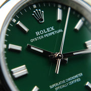 Oyster Perpetual 36 Green Dial 126000