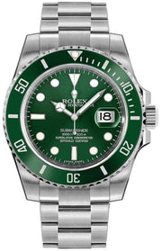 Submariner Hulk Green Dial Bezel Oyster 40mm Men's Watch 116610LV-0002