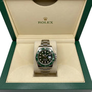 Submariner Hulk Green Dial Bezel Oyster 40mm Men's Watch 116610LV-0002
