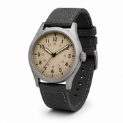 Sand Dial Field Canvas Watch
