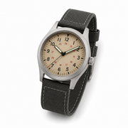 Sand Dial Field Canvas Watch
